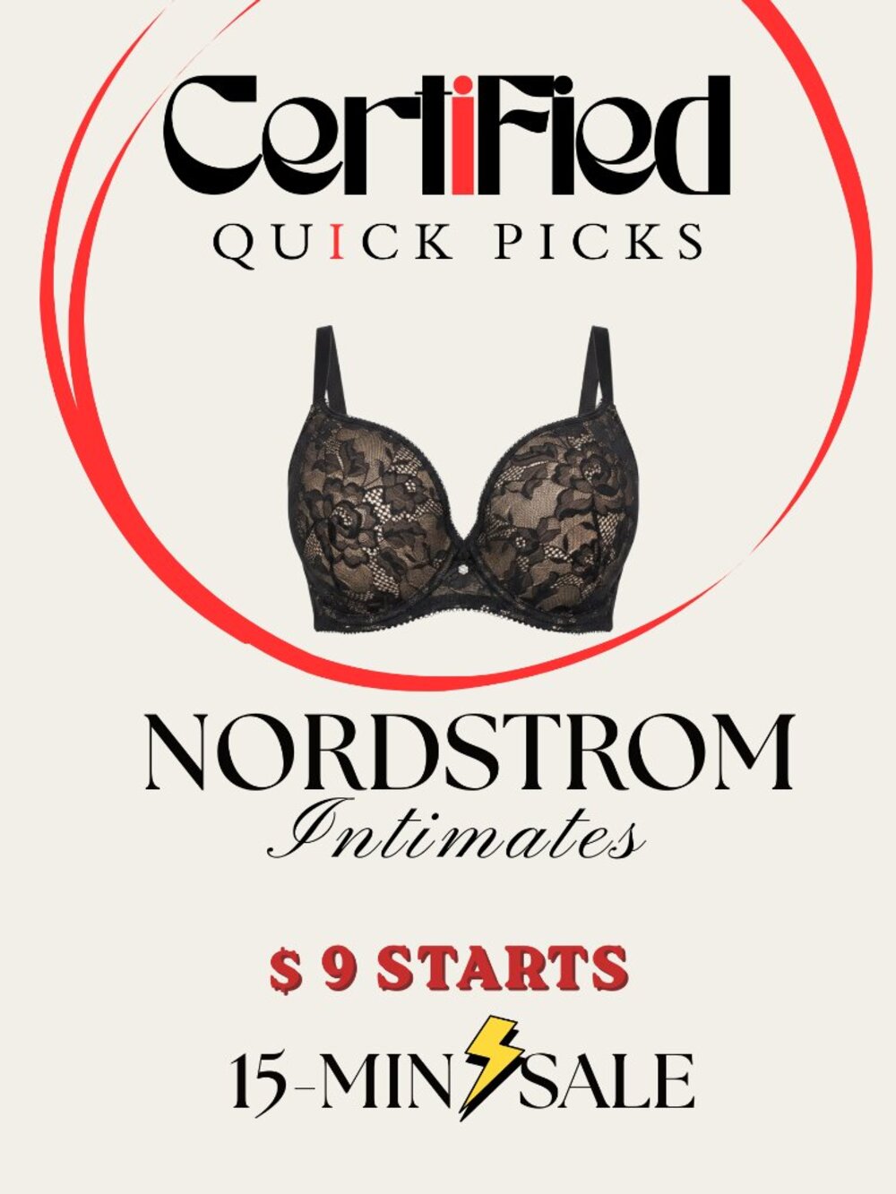 15-MINUTE FLASH SALE NORDSTROM INTIMATES